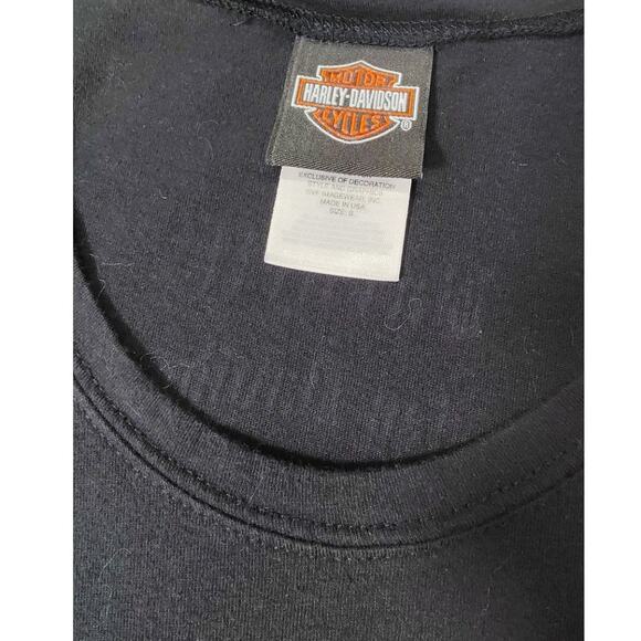 Harley Davidson T-Shirt Womens Size Small Long Sleeve El Paso Texas Vintage - Picture 7 of 9